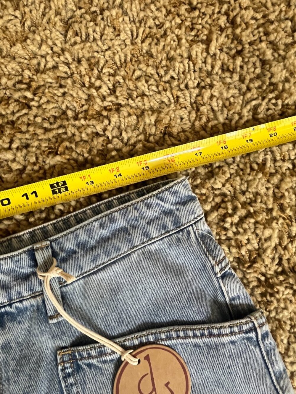 Driftwood Barbara Barrel Women's New Jeans with Floral Embroidery, Size 10 - Picture 11 of 15